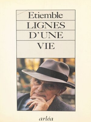 cover image of Lignes d'une vie (1). Naissance à la littérature ou Le meurtre du père